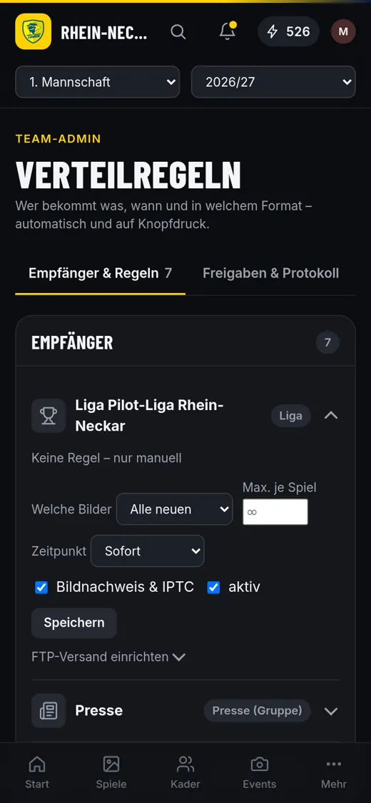 Verteilregeln